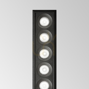 Zapuštěné svítidlo Ideallux LIKA 305837 černé LED 3000K 23,6 cm small 4