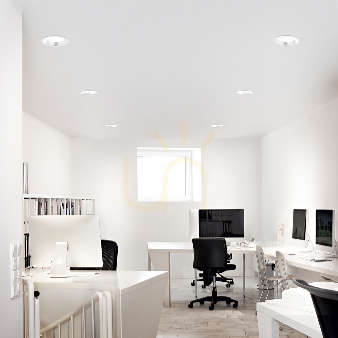 Pohled Zapuštěné svítidlo Ideal Lux OFF bílé 15W 3000K 266497 Zapuštěné svítidlo Ideal Lux OFF bílé 15W 3000K 266497