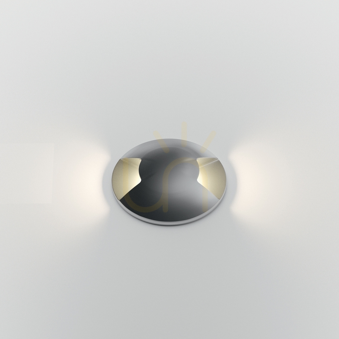 Pohled Vestavné svítidlo Ideallux Rocket Mini 222820 stříbrné 2W 4000K IP67 Vestavné svítidlo Ideallux Rocket Mini 222820 stříbrné 2W 4000K IP67