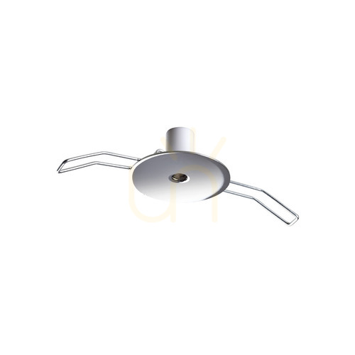Kontrola Zapuštěná stropní rozeta Ideallux ROSONE chrom 11 cm 307107