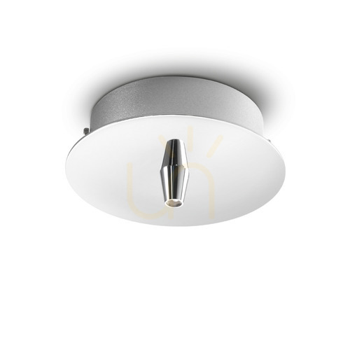 Kontrola Stropní rozeta Ideallux ROSONE Standard 1 světlo chrom 122830