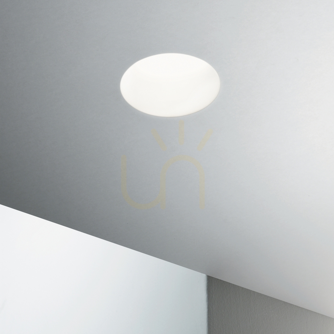 Pohled Vestavné svítidlo Ideallux Samba 150307 bílé kulaté GU10 sádrové 10 cm Vestavné svítidlo Ideallux Samba 150307 bílé kulaté GU10 sádrové 10 cm