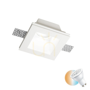 Vestavné svítidlo Ideallux SAMBA FI SQUARE D70 bílé sádrové GU10 139029 0 Vestavné svítidlo Ideallux SAMBA FI SQUARE D70 bílé sádrové GU10 139029 small 0