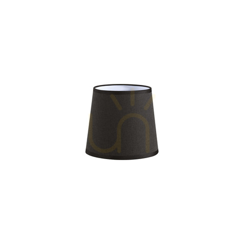 Kontrola Stínidlo Ideallux SET UP Cono D16 černé tkanina 270036