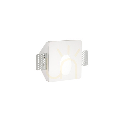 Kontrola Zapuštěné svítidlo Ideallux WALKY 249834 bílé sádrové 10 cm LED 1W