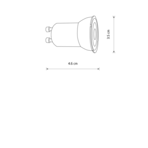 Žárovka LED REFLECTOR, GU10, R35, 4W 10230 Nowodvorski small 1