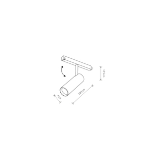 LVM SPOT LED 9W track reflektor 10142 Nowodvorski small 3