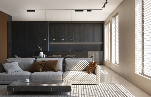 Kontrola Černé závěsné svítidlo pro lištu LVM Nowodvorski SLOT 10155 LED 8 W 370 lm 3000 K DC 48 V