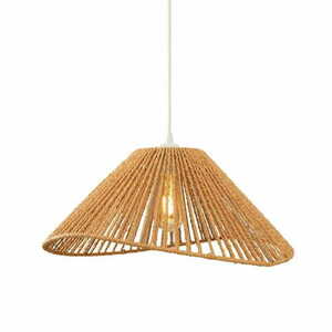 Přívěsek světla Max Light Amalfi P0577 bílý 45 cm tkaný papír small 1