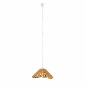 Přívěsek světla Max Light Amalfi P0577 bílý 45 cm tkaný papír small 0