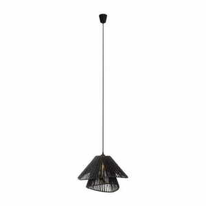 Závěsné svítidlo Max Light Amalfi P0580 černé 45 cm tkaný papír 0 Závěsné svítidlo Max Light Amalfi P0580 černé 45 cm tkaný papír small 0