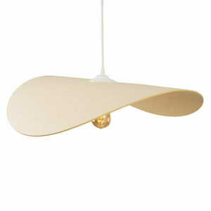 Přívěsné svítidlo Max Light PAN P0585 bílé plstěné 60 cm 15W small 2