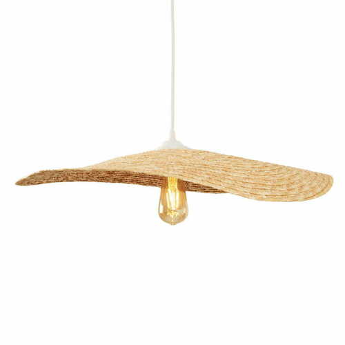Kontrola Závěsné svítidlo Max Light NAP P0581 bílé pšeničná sláma 60 cm