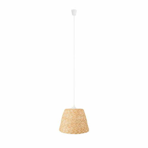 Kontrola Závěsné svítidlo Max Light POT P0582 bílé 30 cm sláma pšenice
