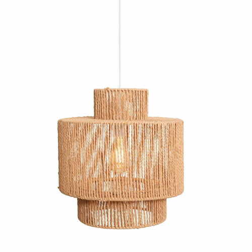 Kontrola Přívěsek světla Max Light Labriz P0586 bílý 35 cm tkaný papír