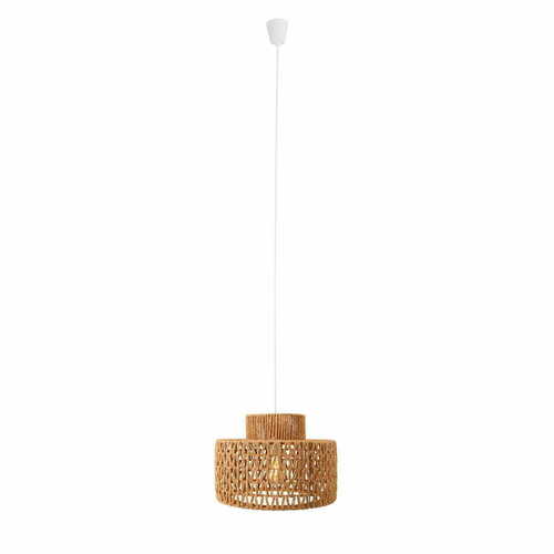 Kontrola Závěsné svítidlo Max Light Raffle P0587 bílé 40 cm tkaný papír