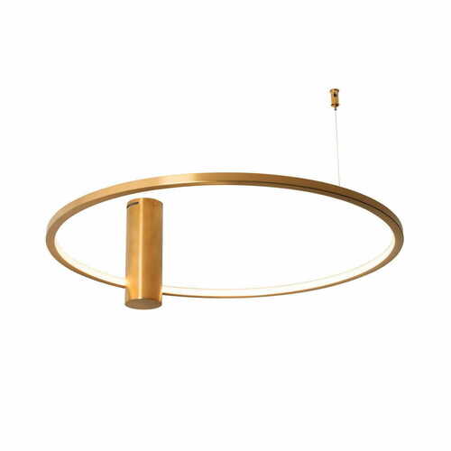 Kontrola Plafon Max Light Queen C0239 60 cm kartáčované zlato LED 15W 3000K