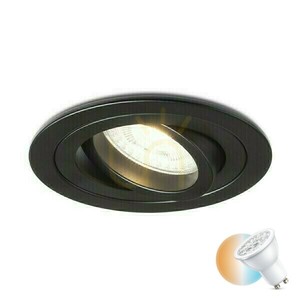 Pasadena Gu10 R Black 230 V Led 7 W vestavné svítidlo. small 0