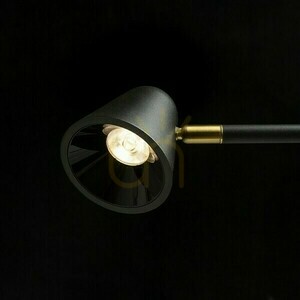 Stig Stojací lampa černá 230 V Led 8,4 W 34° 3000 K small 2