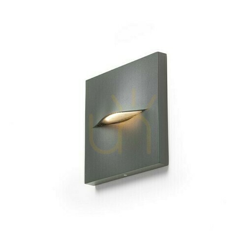 Kontrola Venkovní nástěnné svítidlo BOBO SQ, antracitové, LED 3 W, 3000 K, IP65