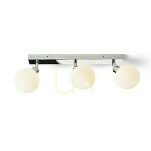 Nástěnné svítidlo Bolly Iii Povrchová montáž Opal Glass/Chrome 230 V Led G9 3x3 W Ip44 small 2