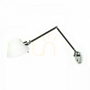 Nástěnné svítidlo Montana nástěnné svítidlo Bílý/černý chrom 230 V Led E27 11 W. small 3