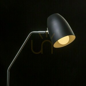 Stojací lampa Rendl PRAGMA černo-chromová E27 11 W R12989 small 2