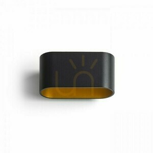 Nástěnné svítidlo Mario Black Matte / Gold 230 V Led G9 5 W. small 4