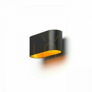 Nástěnné svítidlo Mario Black Matte / Gold 230 V Led G9 5 W. small 0