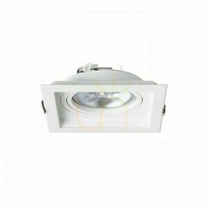 Zapuštěné stropní svítidlo Granada Sq White 230 V Led G53 15 W. small 1