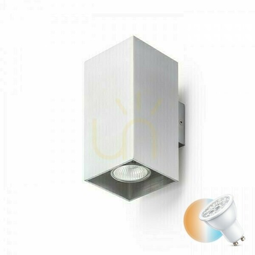 Kontrola Nástěnné svítidlo Agate Ii Brushed Aluminum 230 V Gu10 2x35 W.