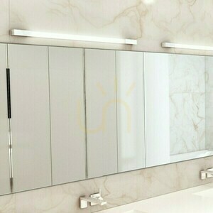 Nástěnné svítidlo Amenity 90 nástěnné svítidlo chrom 230 V Led 11 W Ip44 3000 K small 1