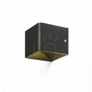 Nástěnné svítidlo Onyx Black 230 V Led 5 W 3000 K small 0