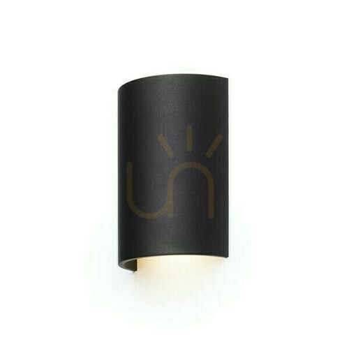 Kontrola Daffy nástěnná lampa černá 230 V Led 6 W 3000 K