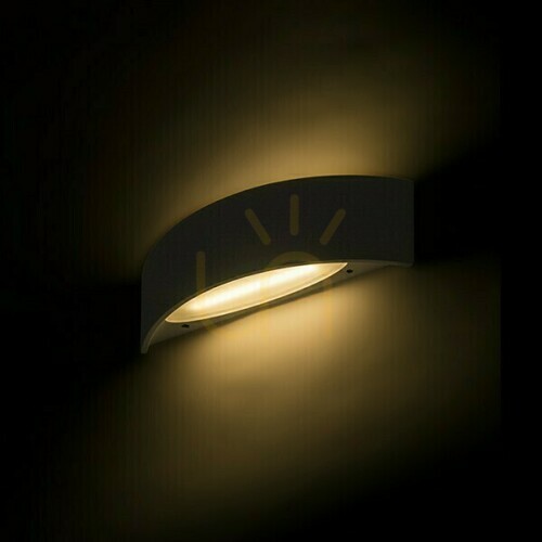 Kontrola Naxos nástěnné svítidlo bílé 230 V Led 6 W 3000 K