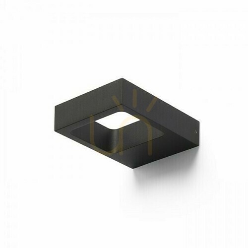 Kontrola Nástěnné svítidlo Lea Black 230 V Led 6 W 3000 K