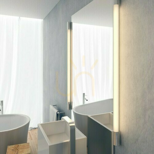 Kontrola Nástěnná lampa Miranda 120 nástěnná lampa chrom 230 V Led 14 W Ip44 3000 K
