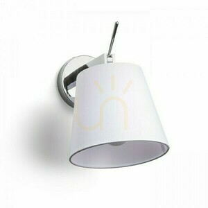 Nástěnné svítidlo Rendl JERSEY R11976 bílé chrom E27 15 W small 0