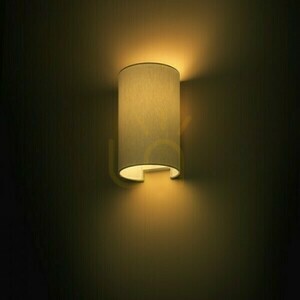 Nástěnné svítidlo Ron W 15/25 nástěnné svítidlo Chintz Light Grey/White Pcv 230 V Led E27 15 small 1