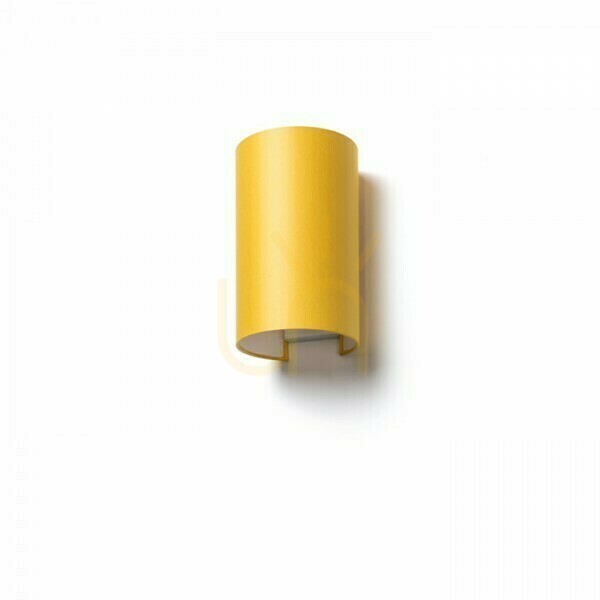 Náhled Nástěnné svítidlo Rendl RON W 15/25 R11509, meruňkový chintz / bílé PVC, E27 Nástěnné svítidlo Rendl RON W 15/25 R11509, meruňkový chintz / bílé PVC, E27