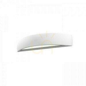 Nástěnné svítidlo Crescent L omítka 230 V Led E14 2x6 W.