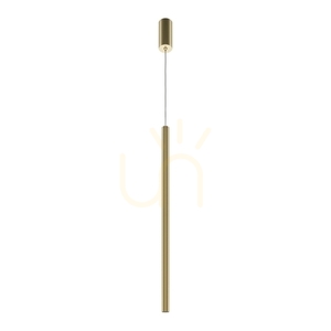 Závěsné svítidlo Maytoni PRO EXTRA MOD160PL-L6G4K1, trubka 80 cm Ø 3 cm, LED 6 W 500 lm 4000K CRI 90, zlaté small 2