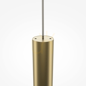 Závěsné svítidlo Maytoni PRO EXTRA MOD160PL-L6G4K1, trubka 80 cm Ø 3 cm, LED 6 W 500 lm 4000K CRI 90, zlaté small 6