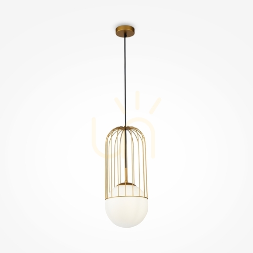 Kontrola Závěsné svítidlo TELFORD P363PL-01G Maytoni