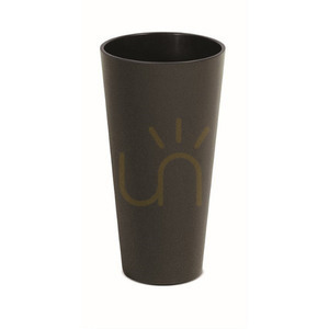 Tubus Slim Eco Wood-coffee 8 l mrazuvzdorný květináč small 0