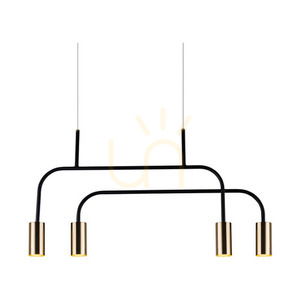 Závěsné svítidlo Antigo Vai 4 leštěná mosaz/černá 580 mm 8839 small 0