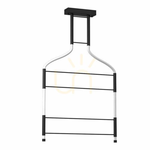 Kontrola Závěsné svítidlo Antigo Alha S 2 černé LED 57 cm 9058