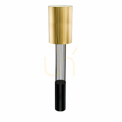 Kontrola Stojací lampa Antigo IHI černá mosaz 189 cm 9474