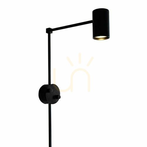 Kontrola Nástěnné svítidlo Antigo Dakata K 4490 černé LED MR11