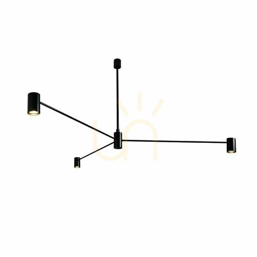 Kontrola Závěsné svítidlo Antigo Dakata 3 černé 128,5 cm 5648